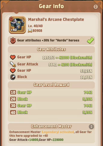 Chest gear (Titan)