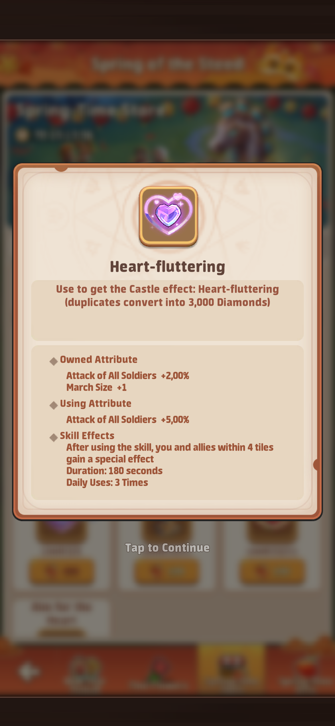 High spender must-buy items